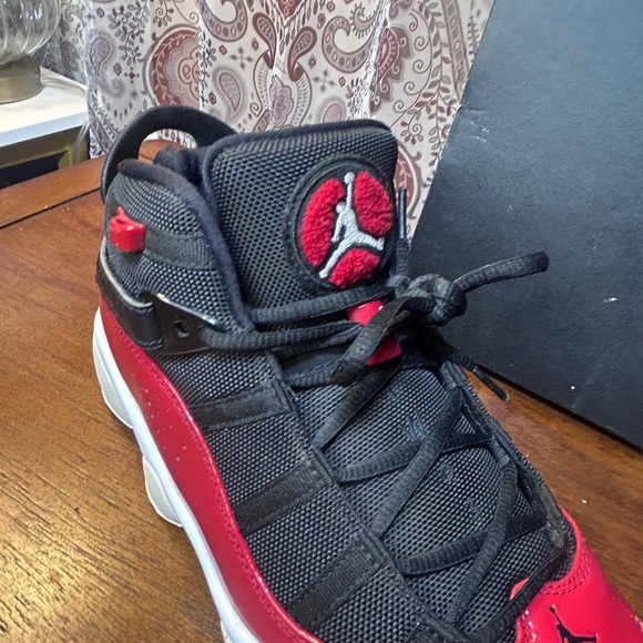 Nike Red and Black Athletic Shoes main image 14
